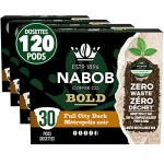 Nabob Full City Dark Coffee Pods, 4 Boxes of 30 Pods