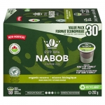 NABOB Organic Reserve Single Serve Pods, 30 Pods
