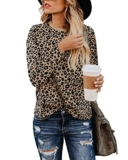 Naivikid Womens Leopard Print Tops