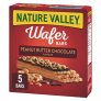 NATURE VALLEY Wafer Bars Peanut Butter Chocolate, 5 Count