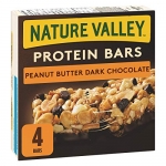 NATURE VALLEY Protein Bars Peanut Butter Dark Chocolate, 4 Count