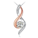 Sterling Silver Necklace J.Rosée Fine Jewelry for Women “Love Mom”
