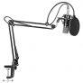 Neewer Professional Studio Broadcasting Recording Condenser Microphone & Adjustable Recording Microphone Suspension Scissor Arm Stand Kit
