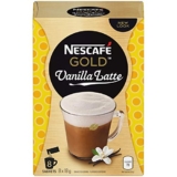 Nescafé Vanilla Latte, Instant Coffee Sachets, 8 x 18g (Pack Of 6, 48 Cups)