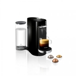 Nespresso VertuoPlus Coffee and Espresso Machine by De’Longhi, Black Matte 