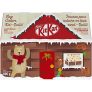 NESTLÉ KITKAT Christmas Log Cabin Kit 800 g