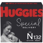 Huggies Special Delivery Hypoallergenic Diapers, Size N – 6