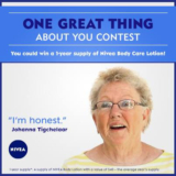 Nivea One Great Thing About You Contest