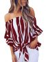 noabat Women’s Off The Shoulder Blouse