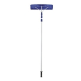 Ohuhu 21 Inch Twist-n-Lock Telescoping Snow Shovel Roof Rake with 6″ by 25″ Poly Blade