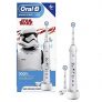 Oral-B Kids Electric Toothbrush with 2 Brush Heads, Featuring Star Wars