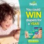 Win Pampers Diapers For A Whole Year!