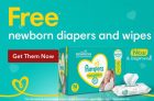 Free Pampers Newborn Diapers & Wipes Sample Kit