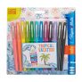 Paper Mate Flair Porous-Point Felt Tip Pen, Medium Tip, 12-Pack, Limited Edition Tropical Vacation Colors