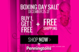 Penningtons Boxing Day Sale