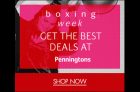 Penningtons Boxing Week Sale