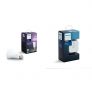 Philips Hue White Ambiance & Colour A19 Single with Bluetooth + Indoor Motion Sensor for Smart Lights