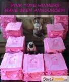 SaveaLoonie Pink Shopping Tote Winners