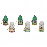 Play-Doh Christmas Tree and Snowman Holiday Toy 6-Pack Bundle