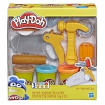 Play-Doh Toolin’ Around Toy Tools Set for Kids with 3 Non-Toxic Colors