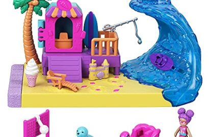 ​Polly Pocket Pollyville Sunshine Beach Playset