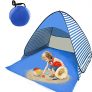 Pop Up Beach Tent, 2-3 Person, Stripe Blue