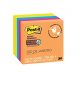 Post-it Super Sticky Notes, 3″ x 3″, Rio de Janeiro Colours, 5 Pads/Pack