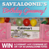SaveaLoonie’s 3rd Birthday Bash Giveaway