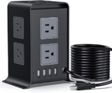Power Strip Surge Protector 16.4Ft/5M Extension Cord