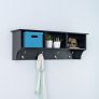 Prepac Sonoma Entryway Cubbie Shelf (Black)
