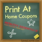 Print at Home Coupons: Healthy Essentials