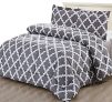 Printed Comforter Set with 2 Pillow Shams – Luxurious Soft Brushed Microfiber