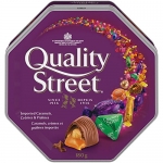 QUALITY STREET Imported Caramels; Crémes & Pralines; 180g Tin