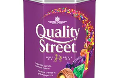 QUALITY STREET Imported Caramels; Crémes & Pralines; 360g Tin