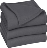 Queen Polar-Fleece Grey by Utopia Bedding