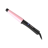 Remington CI9538 T|Studio Salon Collection Pearl Digital Ceramic Curling Wand, 1-1 ½ Inch, Pink