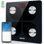 RENPHO USB Rechargeable Smart Bluetooth Body Fat Scale
