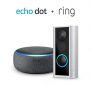 Ring Doorview Camera with Echo Dot (Charcoal)