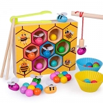Rolimate Bee & Beads to Hive Matching Game