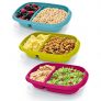 Rubbermaid 3.7 Cup Take Along On-the-Go Sandwich Food Storage Container (3 Pack)