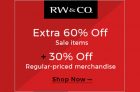 RW&CO Boxing Day Sale