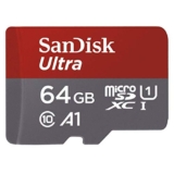SanDisk Ultra 64GB microSDXC UHS-I Card with Adapter