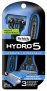 Schick Hydro 5 Mens Disposable Razor, Pack of 3