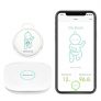 Sense-U Baby Monitor 2 with Breathing Rollover Movement Temperature Sensors (w/2.4GHz Base Station)