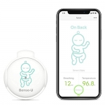 Sense-U Baby Monitor with Breathing Rollover Movement Temperature Sensors