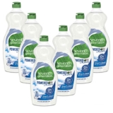 Seventh Generation Dish Liquid, Free & Clear, 25 oz, 6 count