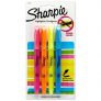 Sharpie Pocket Style Highlighters, Chisel Tip, Assorted Colors, 4 Count