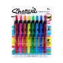 Sharpie ACCENT Highlighter, RETRACTABLE Highlighter Narrow Chisel, 8-Carded, Fluorescent Assorted