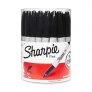 Sharpie Fine Point Permanent Marker, Canister with 36 Pens, Black