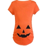 ShiyiUP Pregnancy Halloween Shirt, Cute Pumpkin